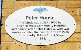 The Siege of Sidney Street, E1 - Commercial Road