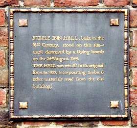 Staple Inn Hall