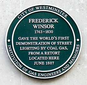 First Street Lighting by Coal Gas