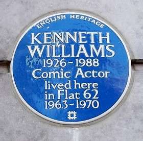 Kenneth Williams, NW1 - Allsop Place