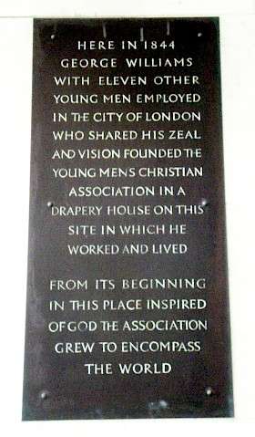 Y.M.C.A. Founded