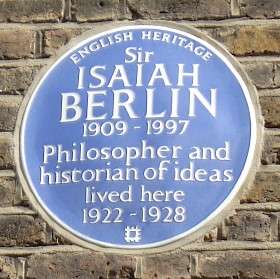 Sir Isaiah Berlin - W14