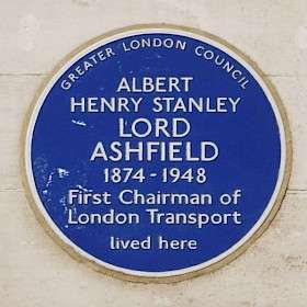 Albert Stanley, Lord Ashfield