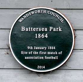 First Association Football Match