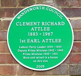 Clement Attlee - SW15