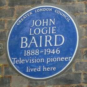 John Logie Baird - SE26