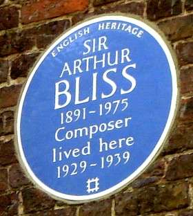 Sir Arthur Bliss