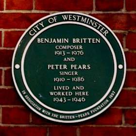 Benjamin Britten - NW8