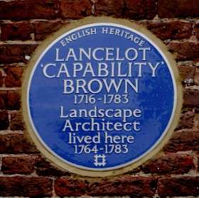 Lancelot 'Capability' Brown