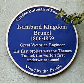 Isambard Kingdom Brunel, SE16 - Railway Avenue