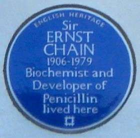 Sir Ernst Chain - SW19