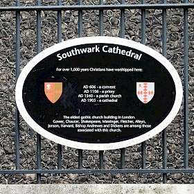 Geoffrey Chaucer, SE1 - Southwark Cathedral