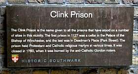 Clink Prison, SE1 - Clink Street