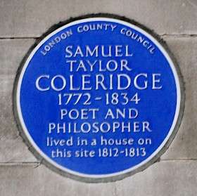 Samuel Taylor Coleridge - W1