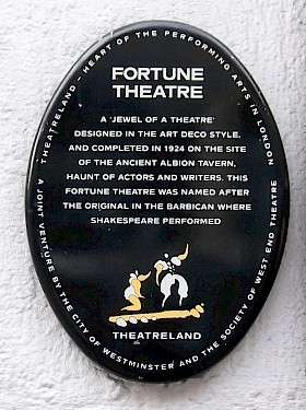 Fortune Theatre - WC2