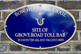 Grove Road Toll Bar