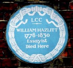 William Hazlitt - W1