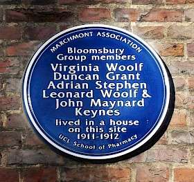 John Maynard Keynes, WC1 - Brunswick Square