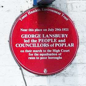 George Lansbury, E14 - East India Dock Road