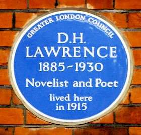 D.H.Lawrence - NW3