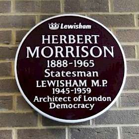Herbert Morrison - Bromley
