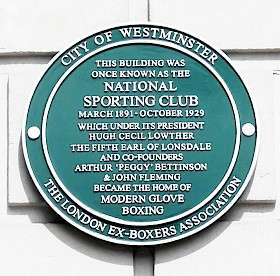 National Sporting Club