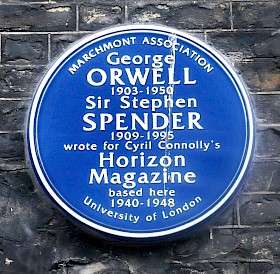 George Orwell - WC1