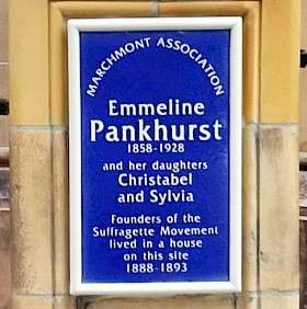 Dame Christabel Pankhurst - WC1